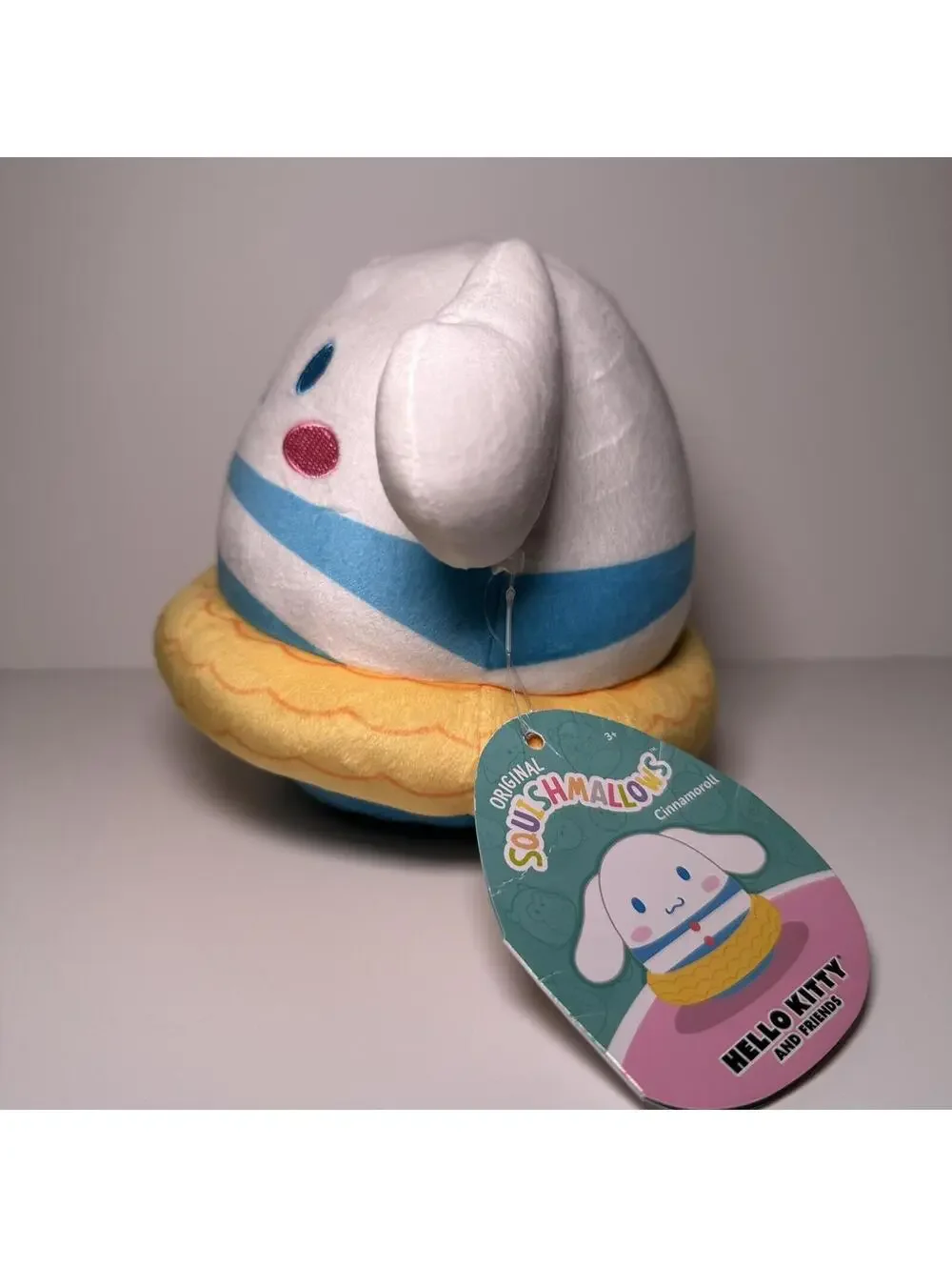NWT Sanrio Squishmallows 2023 Cinnamoroll Summer Swimsuit Pool Soft 6” Plush